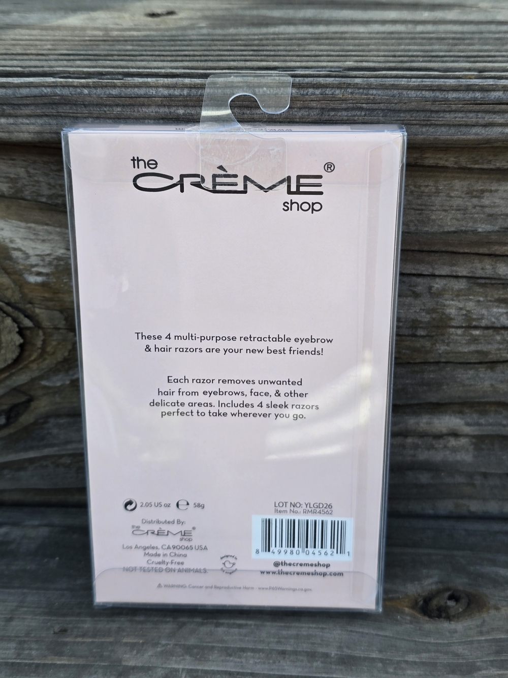 The Crème Shop Retractable Multi-Purpose Razors - Pink & Neutrals (Set of 4) 🦩 - Picture 2 of 2